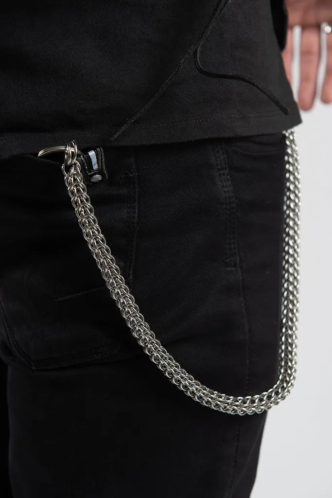 18" Multi-Ring Wallet Chain