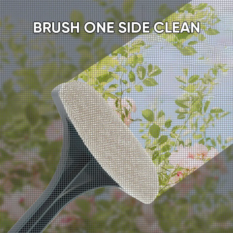 2 In 1 Screen Window Cleaning Brush