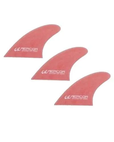 Aercore Glass On Fins Tri set -Red