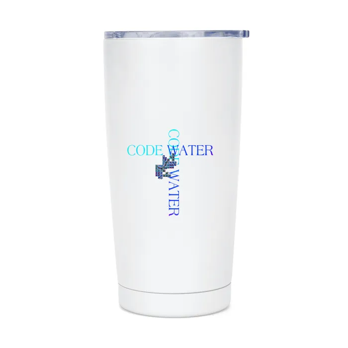 All-Over Print Tumbler With Straw