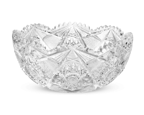 American Brilliant Period Cut Glass Bowl