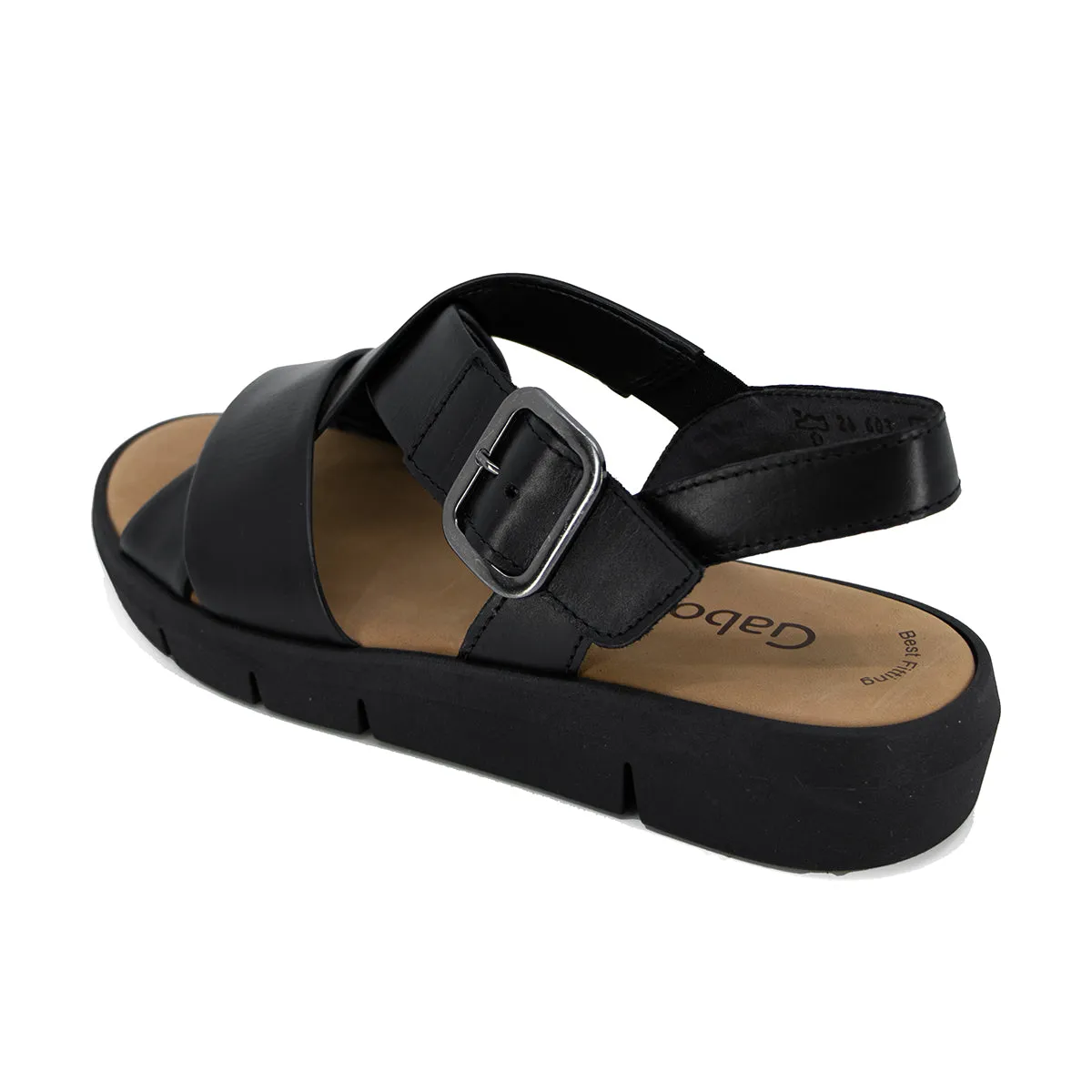 Andrea Black Soft Sandals