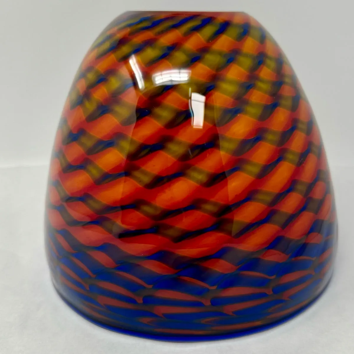 Art Glass Bowl Signed