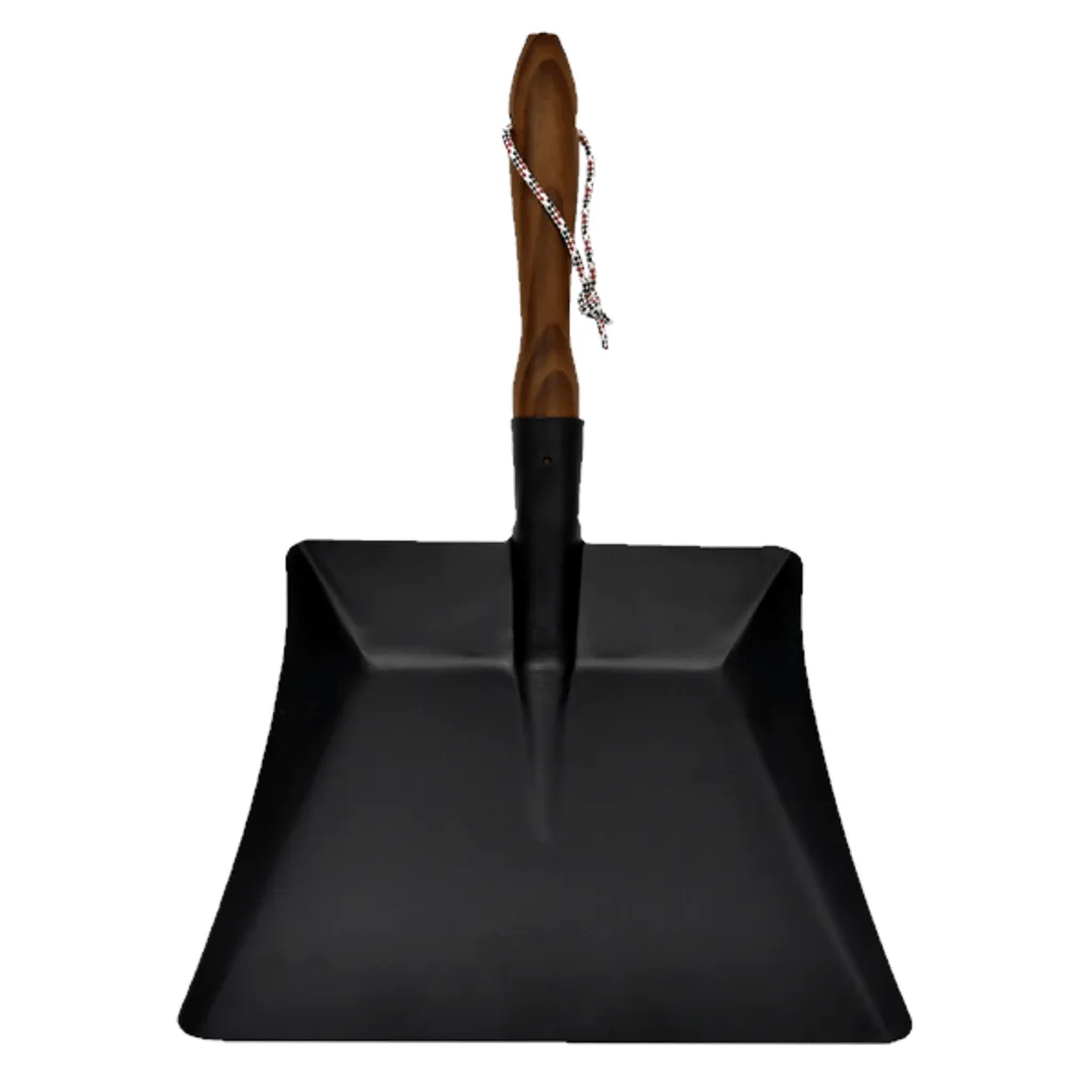 Ash Wood Black Dustpan