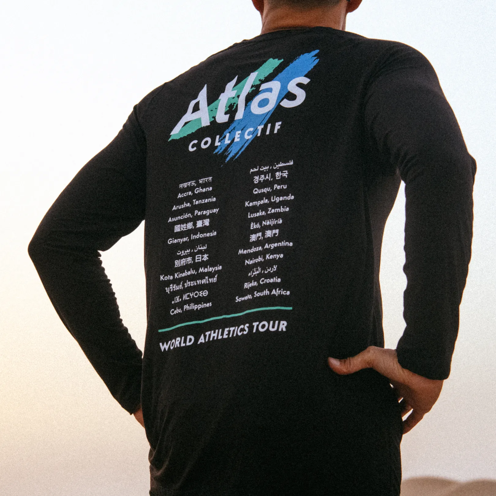 Atlas The Underdog L/S Tee Black