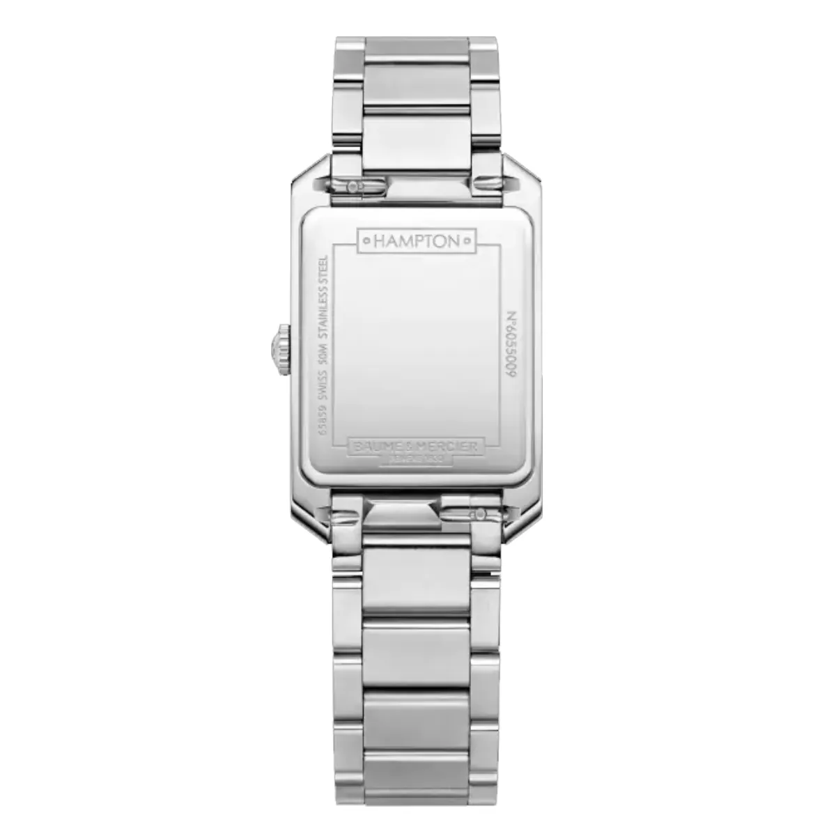 Baume & Mercier Hampton 10474 35mm Silver Quartz Ladies Watch