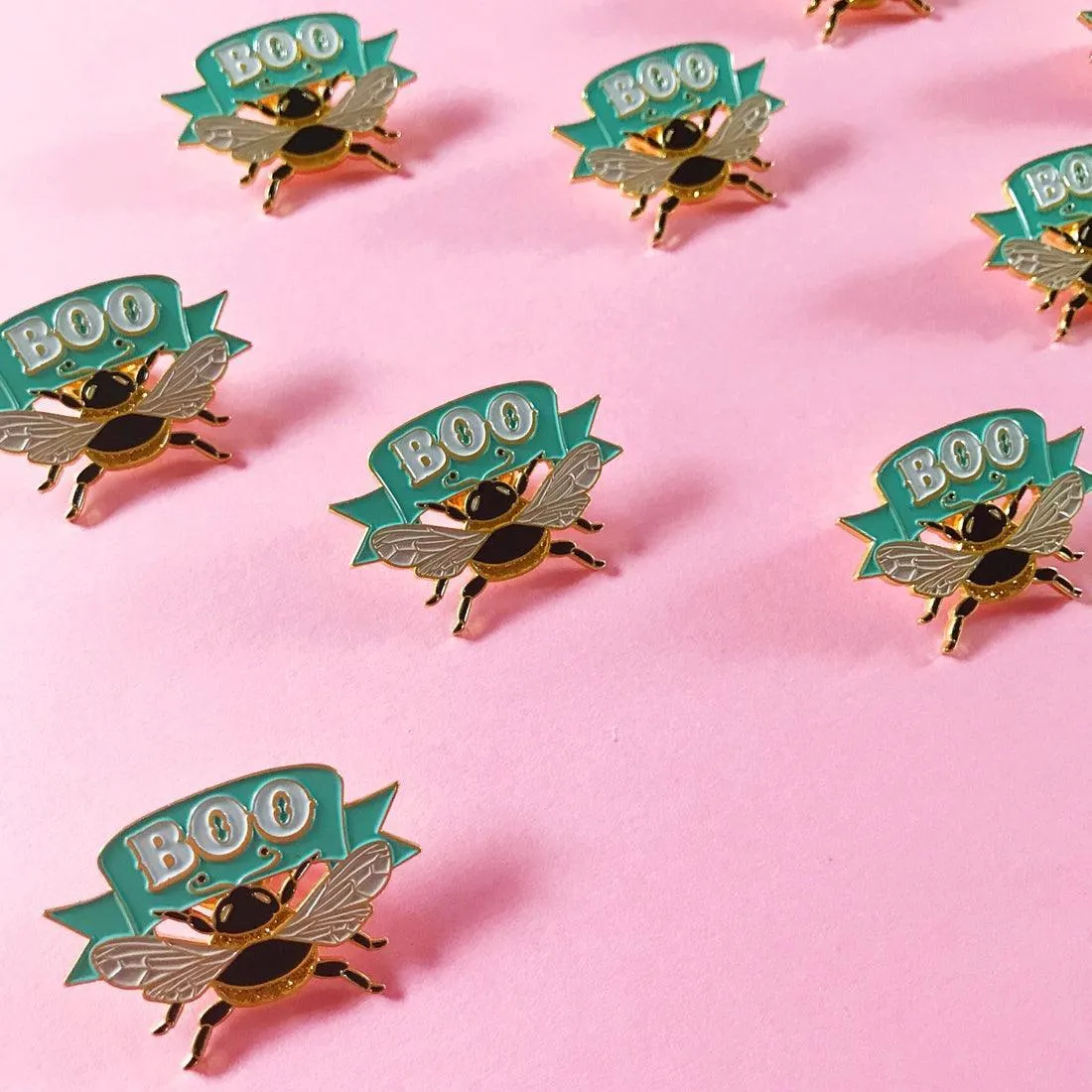 Boo Bee | Soft Enamel Pin