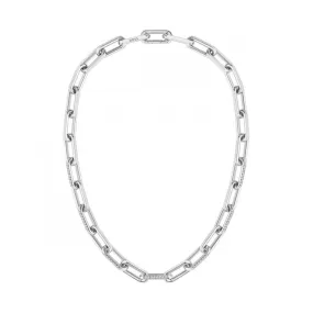 BOSS Stainless Steel Halia Link Necklace