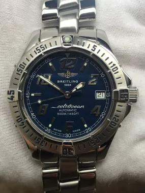 Breitling Colt A17350 Blue Dial Automatic Watch