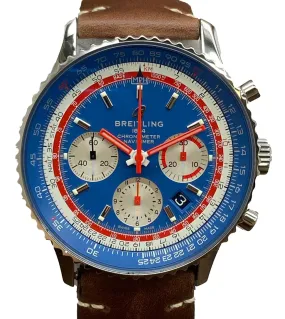 Breitling Navitimer B01 PAN AM AB01212B1C1X2 Blue Dial Automatic Men's Watch