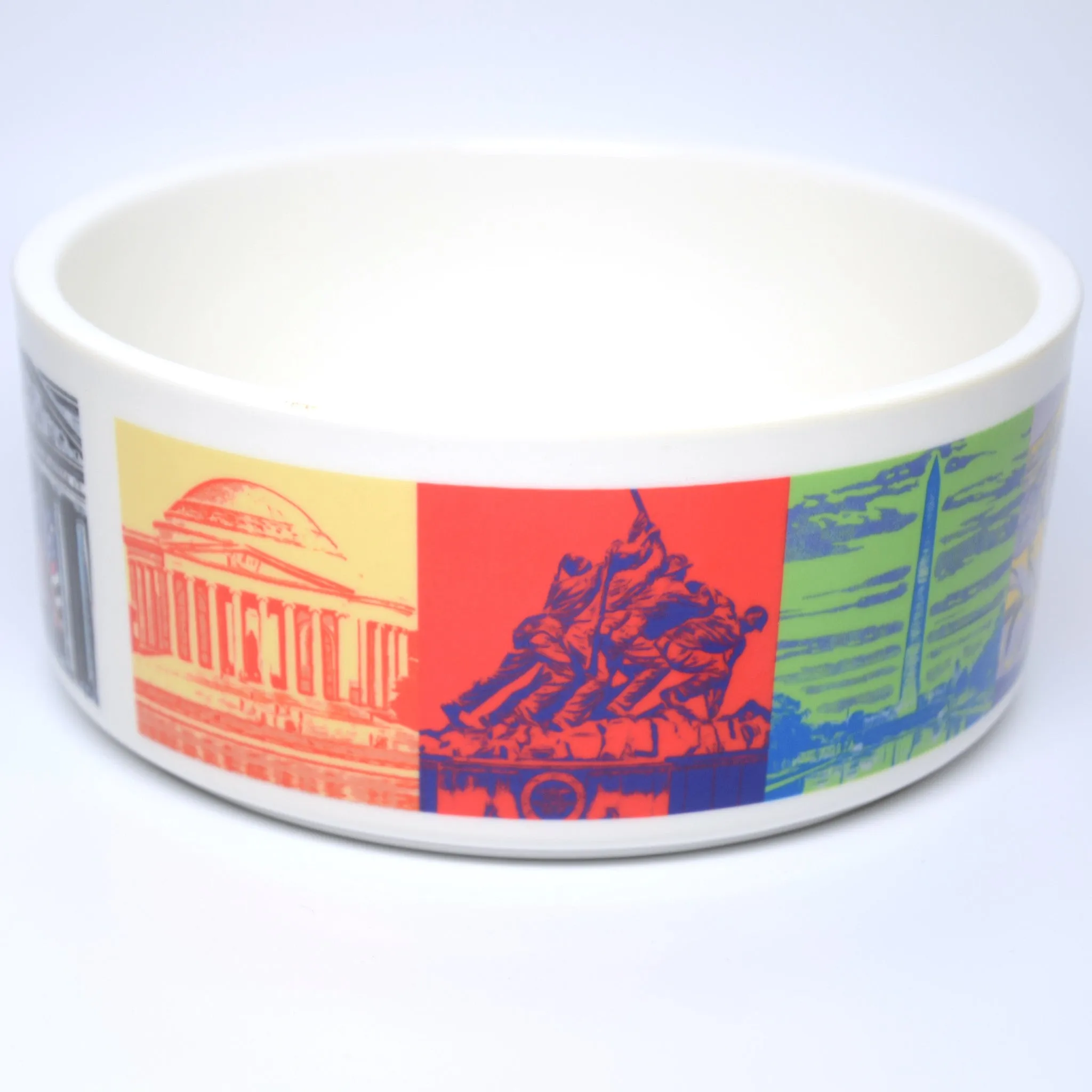 Capital Landmarks Art Dog Bowls