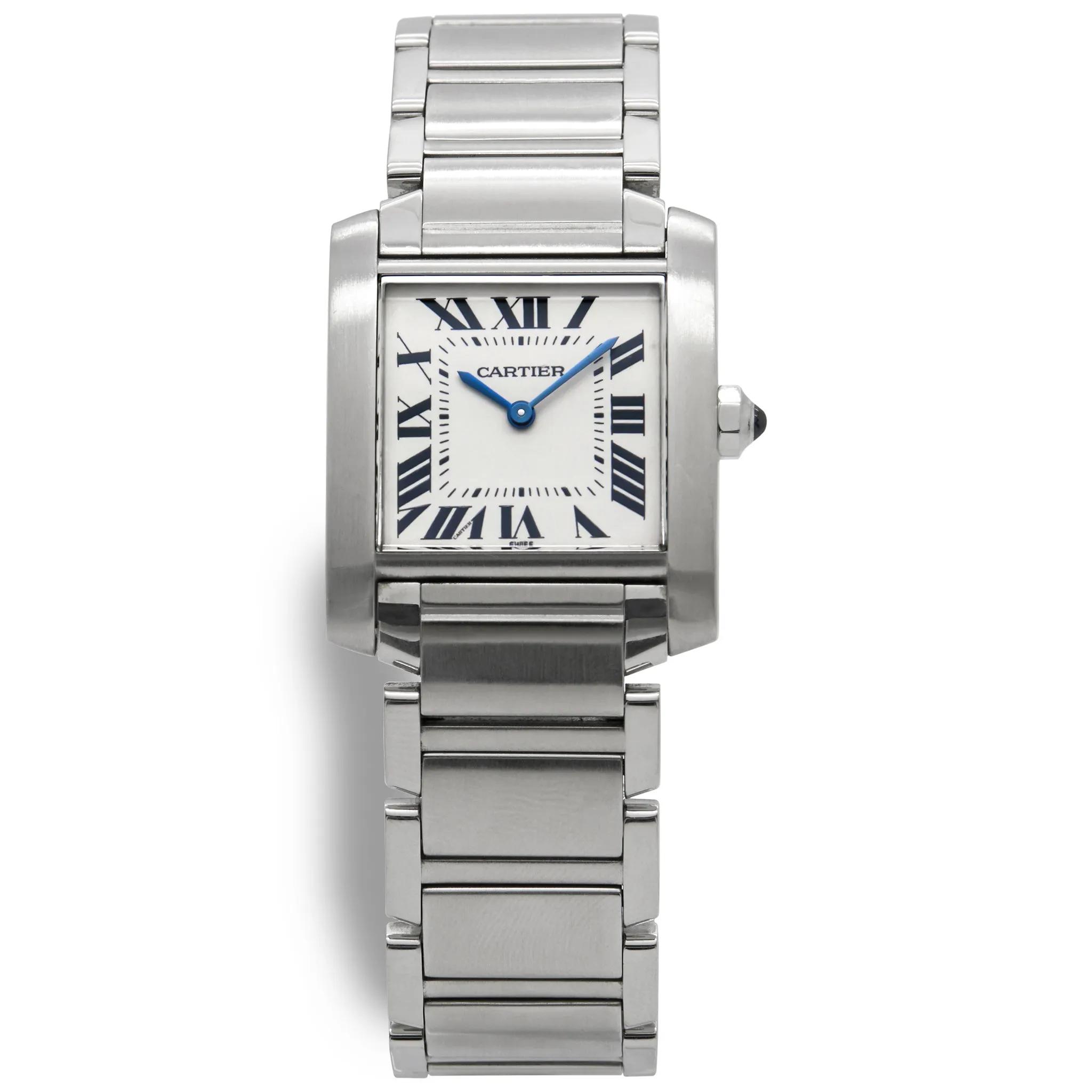 Cartier Tank Francaise Tank Francaise 2301 Pale Silvered Opaline Dial Quartz Watch