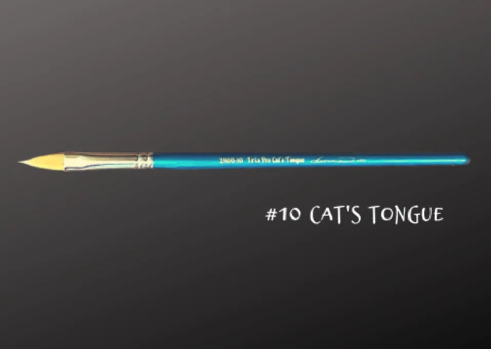 Cat's Tongue #2400 brush