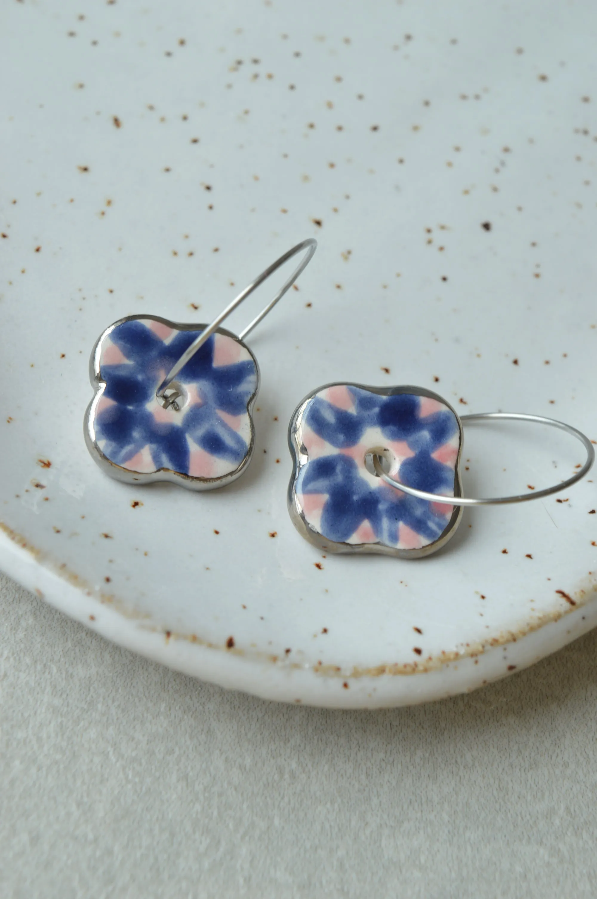 Ceramic Earrings No. 44