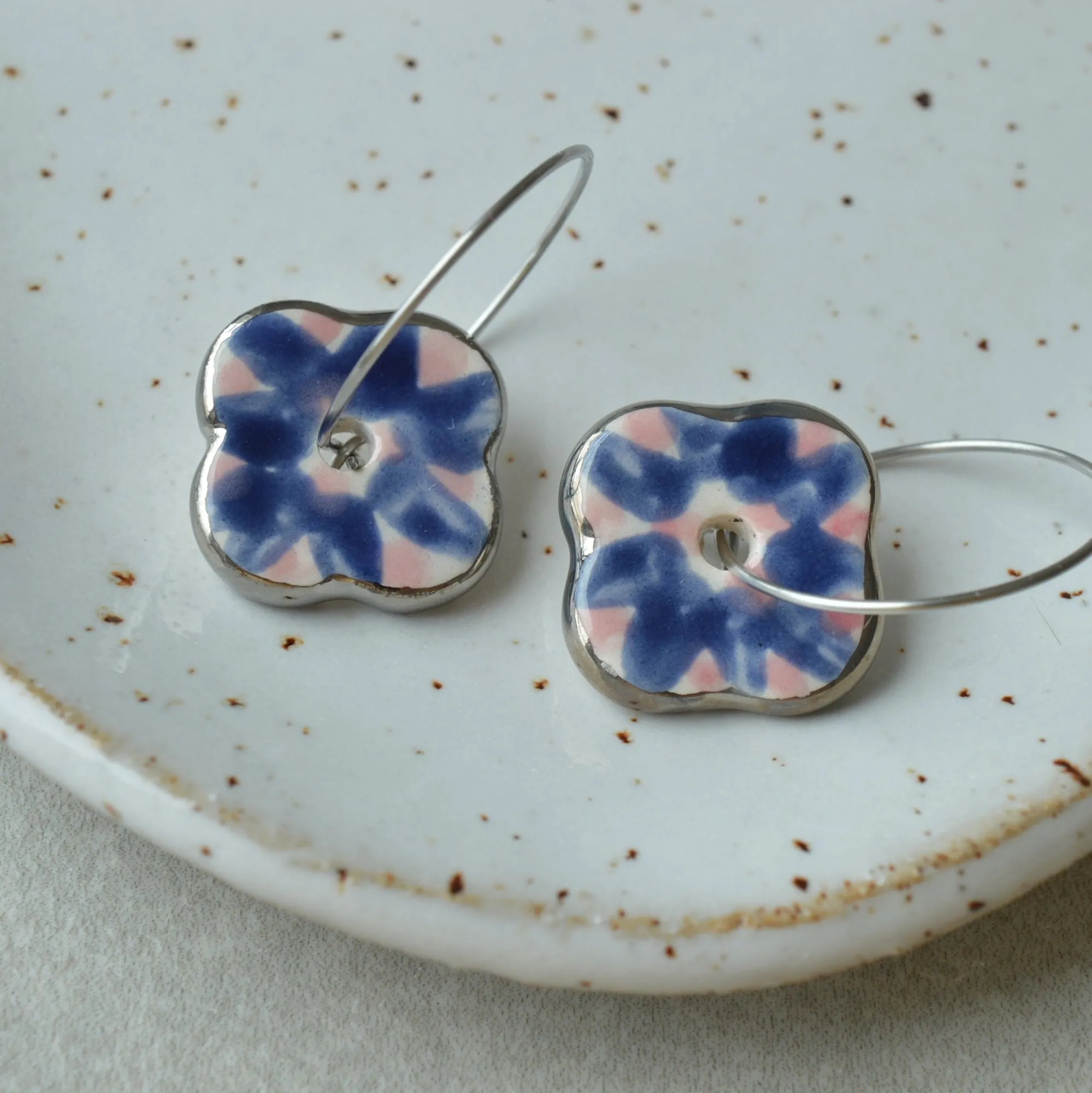 Ceramic Earrings No. 44