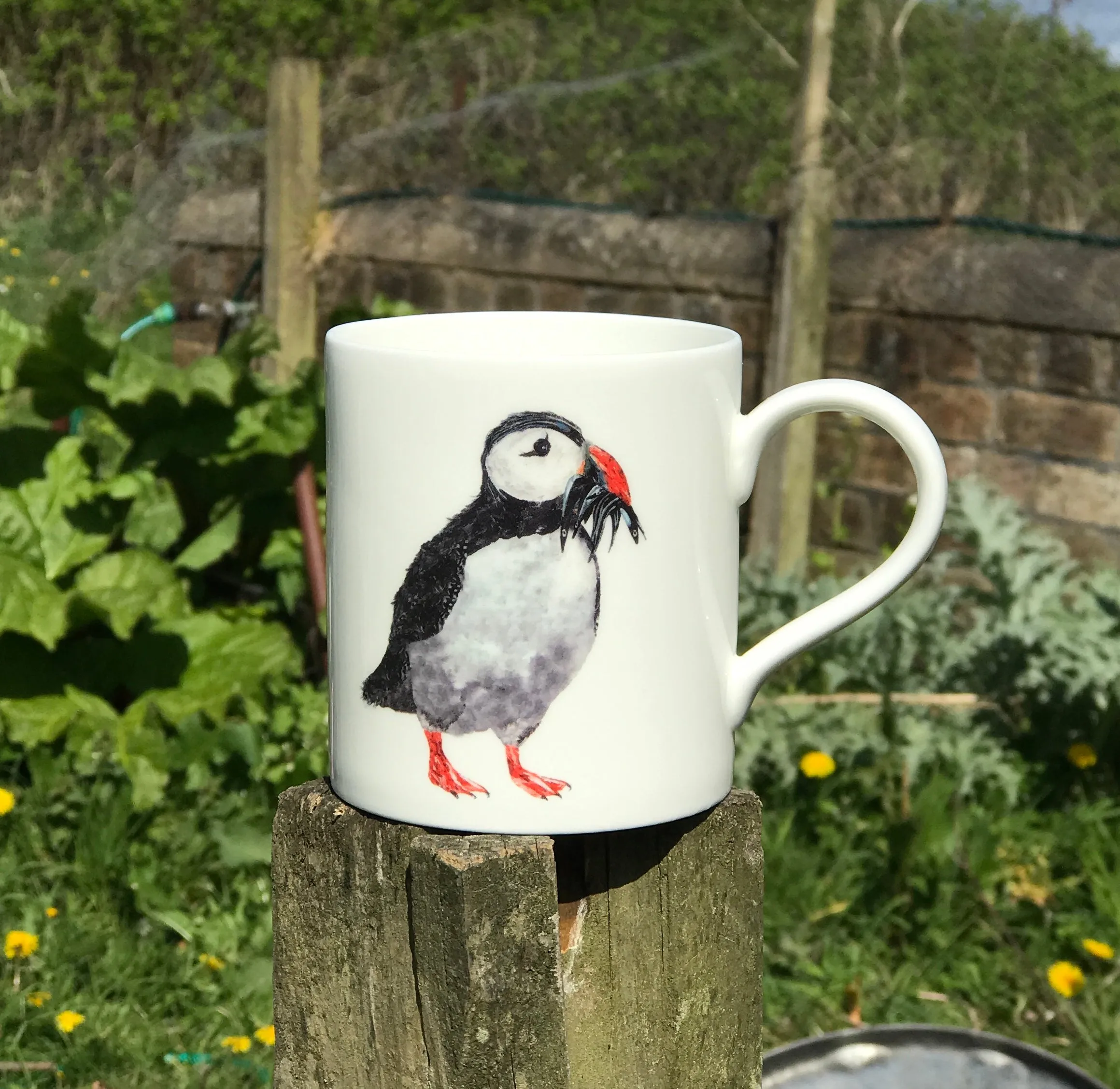 Chloe Gardner Puffin Pop Mug