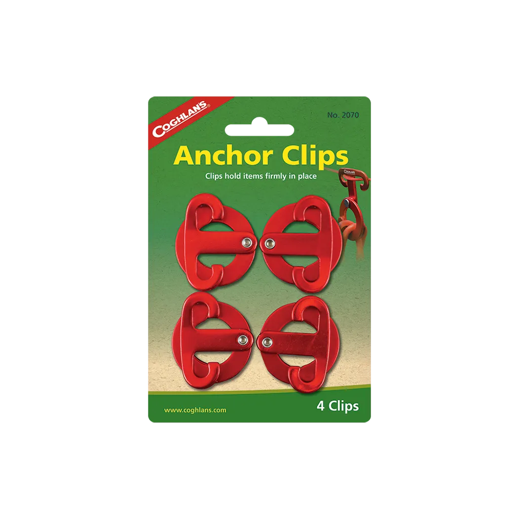 Coghlan's Anchor Clips 4pk