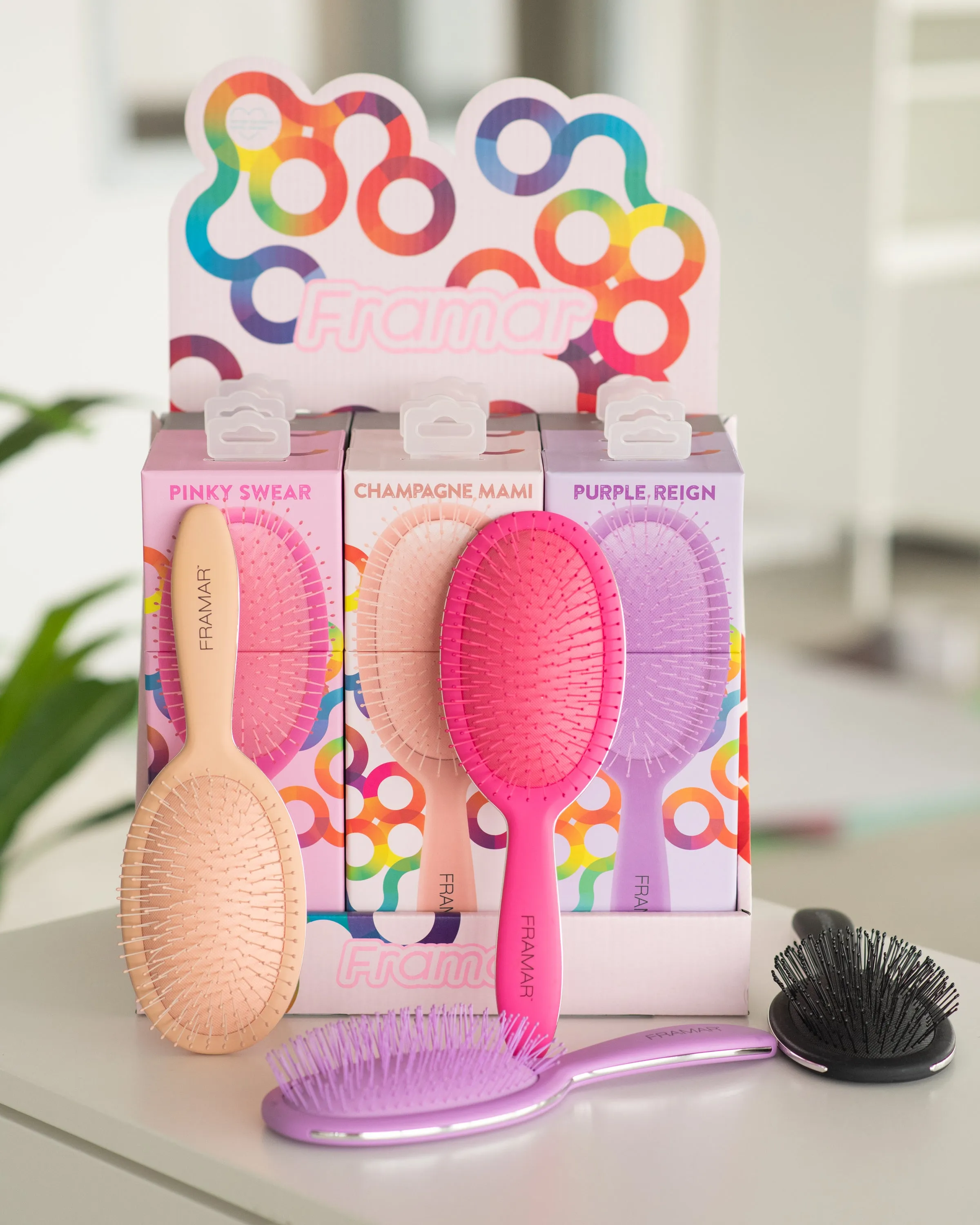 Core Detangles - 9PC Brush Display