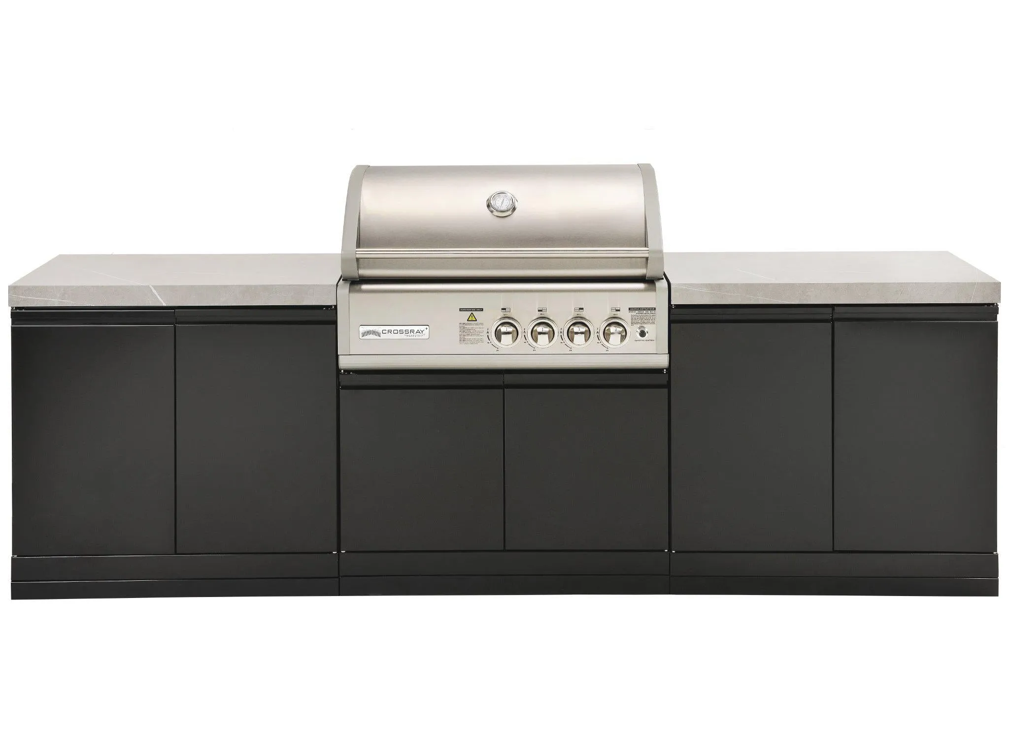 CROSSRAY 4-Burner BBQ Outdoor Kitchen