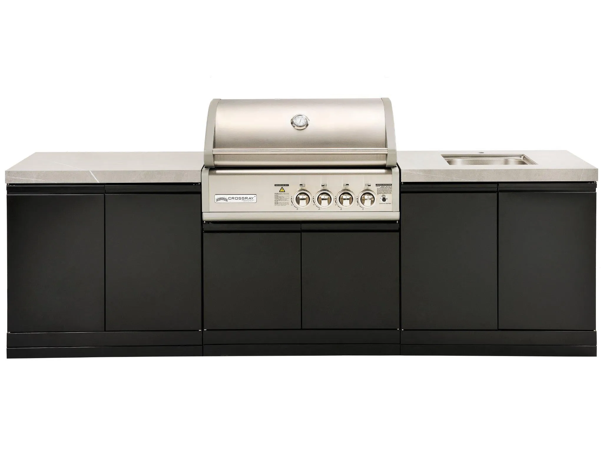 CROSSRAY 4-Burner BBQ Outdoor Kitchen