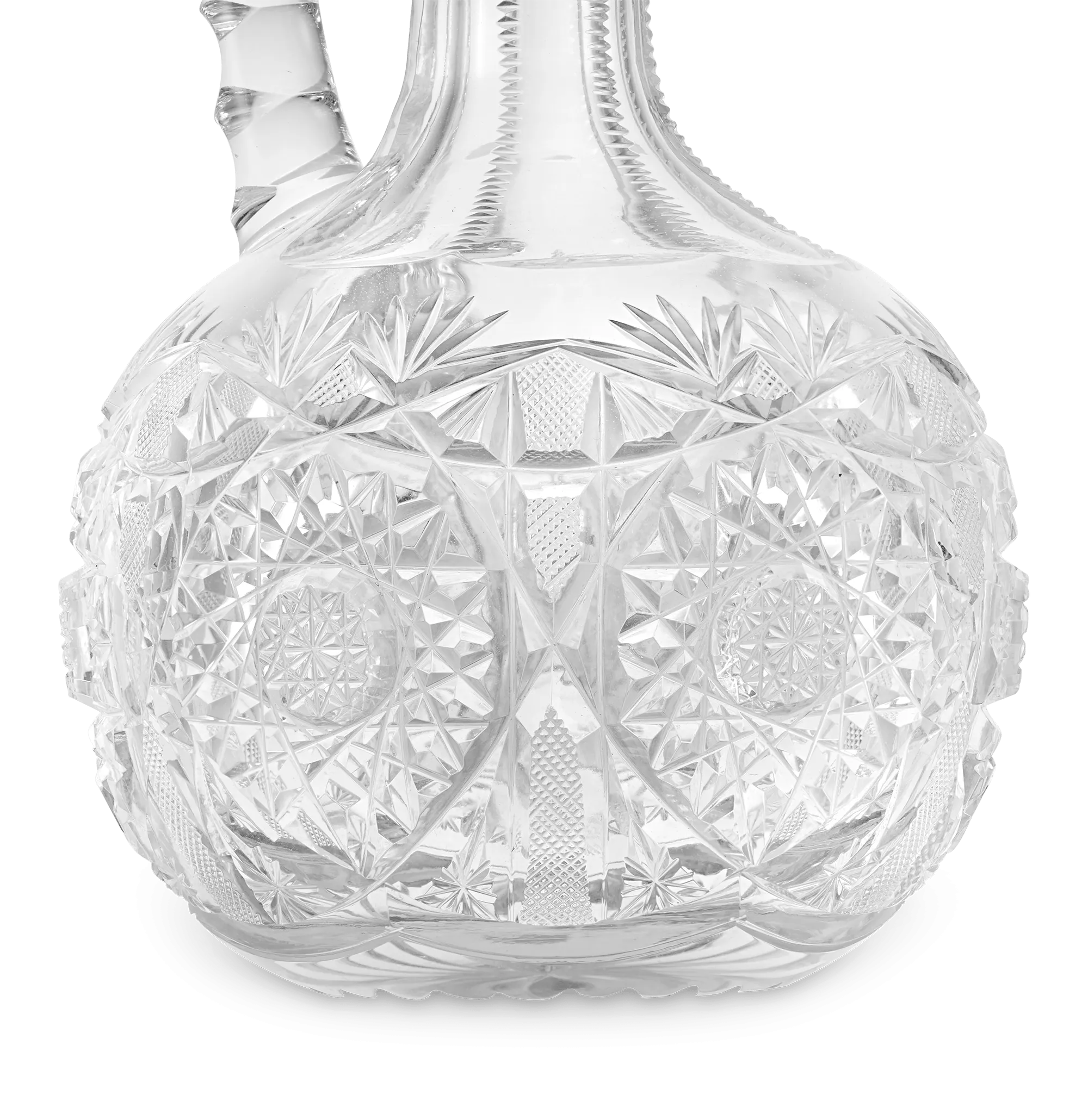 Cut Glass Cruet Bottle