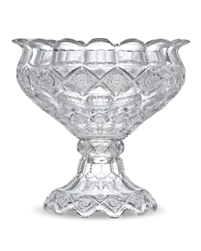 Cut Glass Punch Bowl by Sinclaire