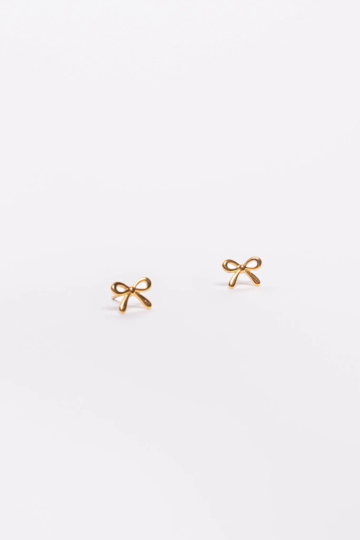 Dainty Bow Studs