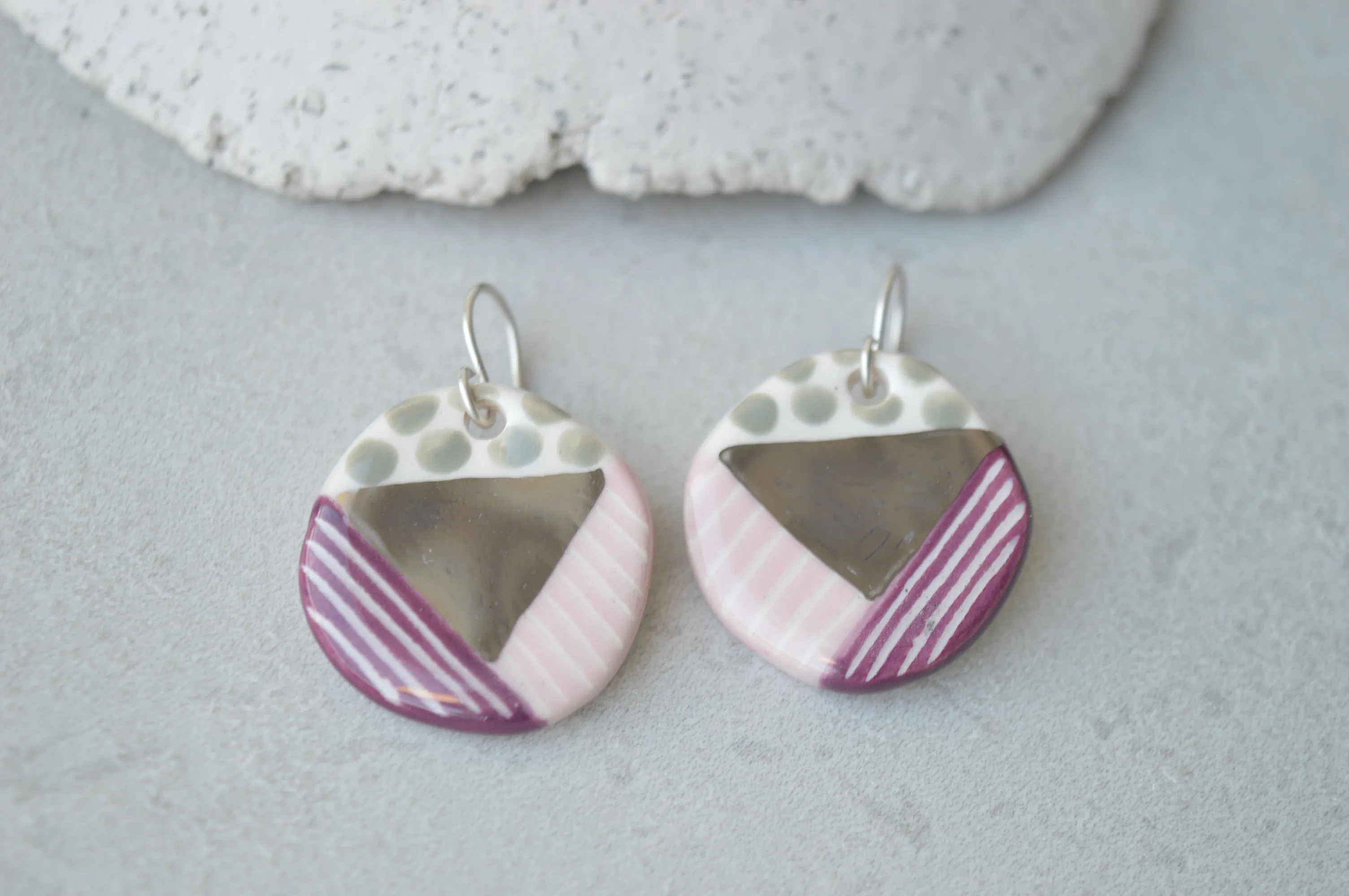 Drop earrings No. 63