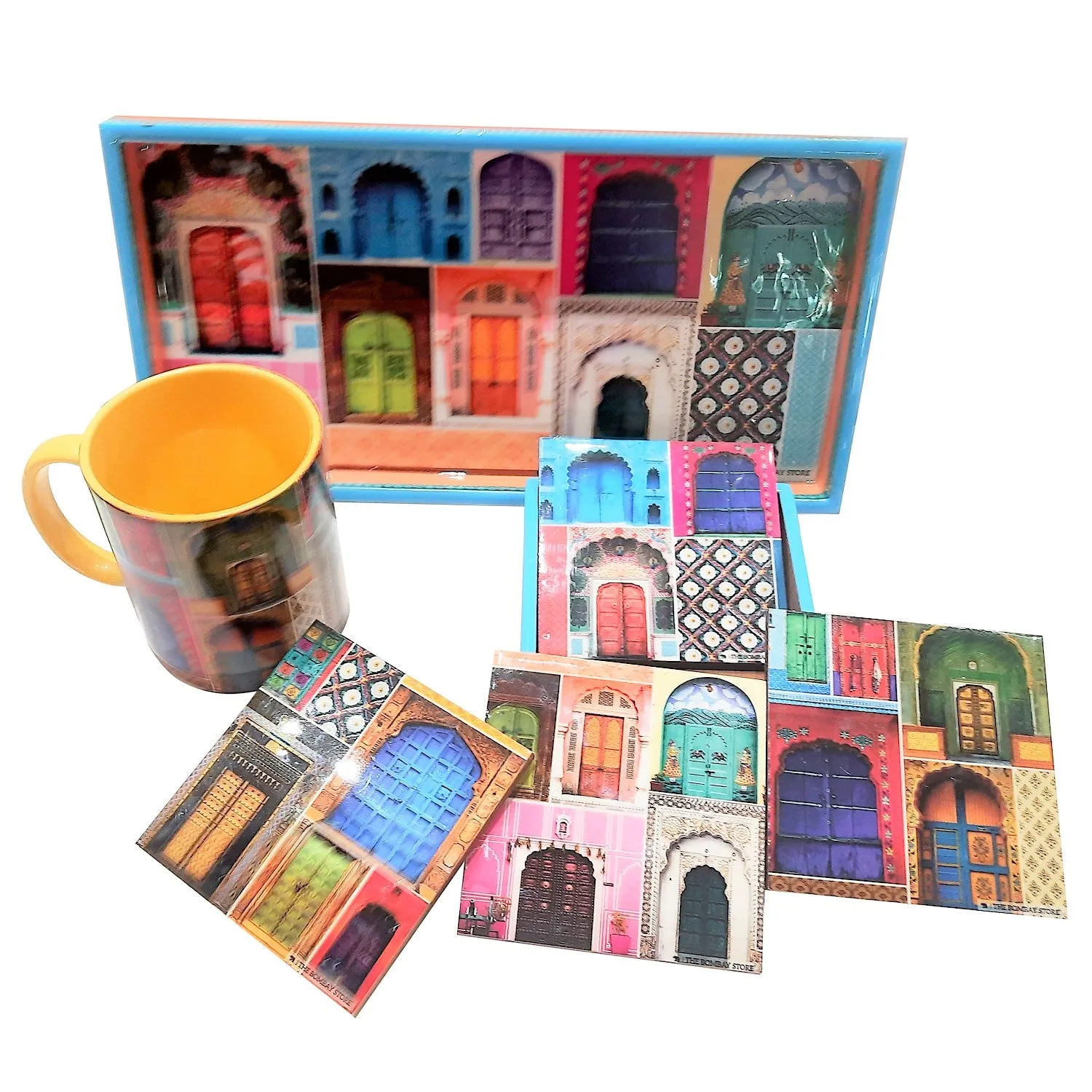 Dwaar Tray, Mug and Coaster Combo Set