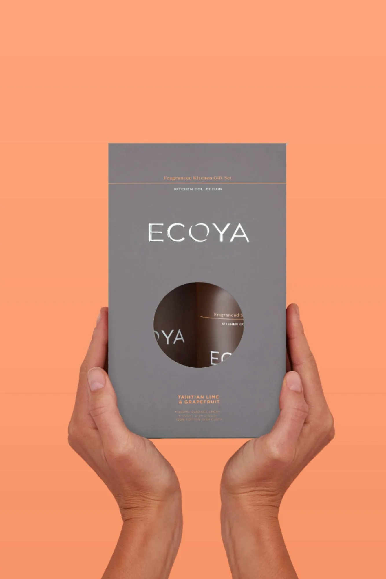 Ecoya Kitchen Gift Set Tahitian Lime and Grapefruit