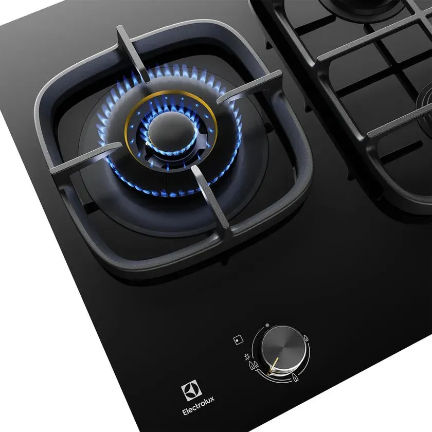 Electrolux EHG955BE 90cm Gas on Glass Cooktop - Electrolux Clearance Discount