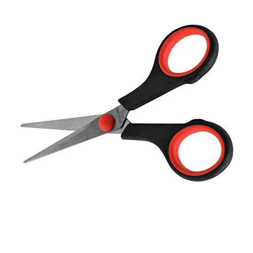 eZthings Scissors Set for Home Crafts and Arts or Office Cutting Projects (Multipurpose Scissors)