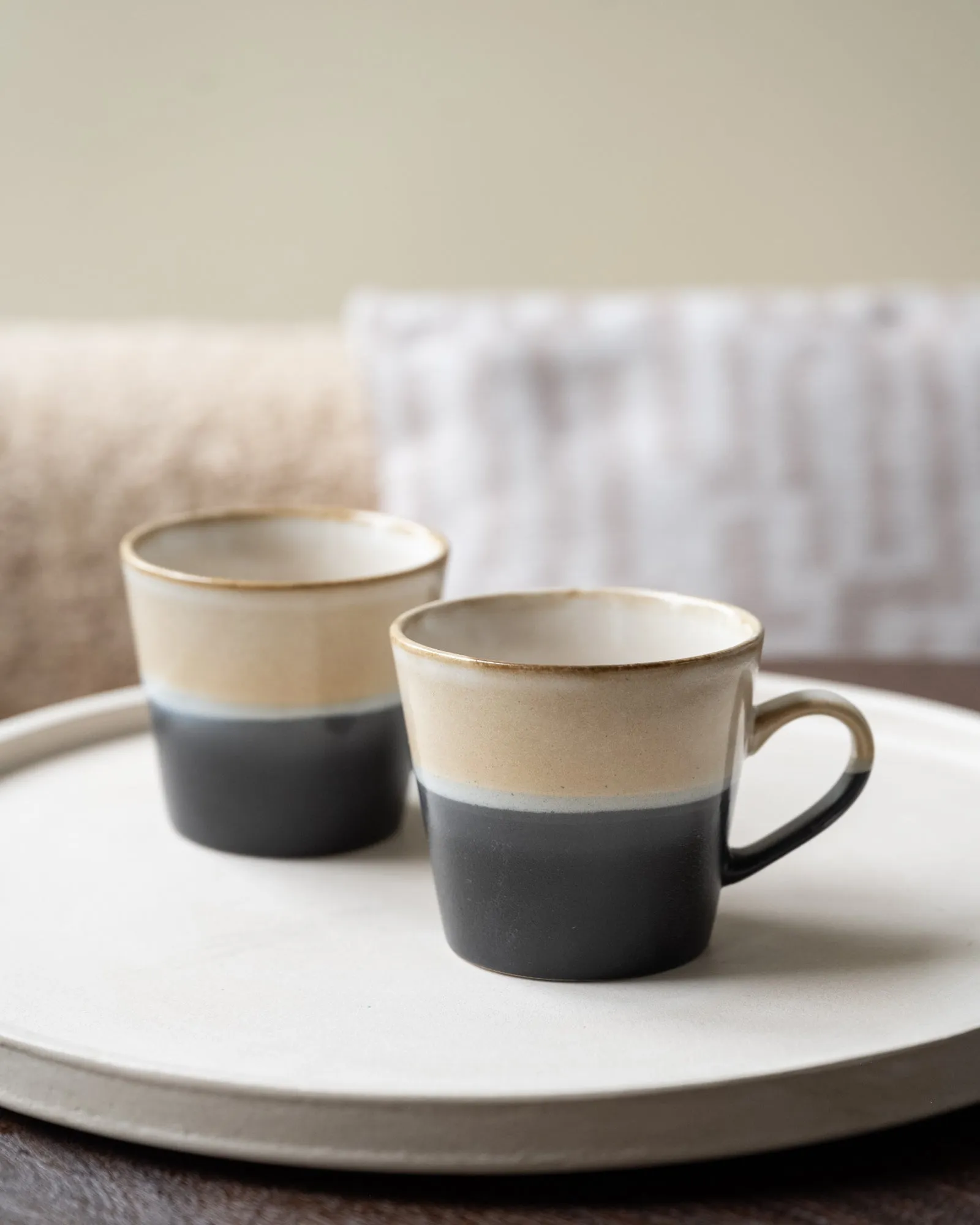 HKliving Cappuccino Mug Rock