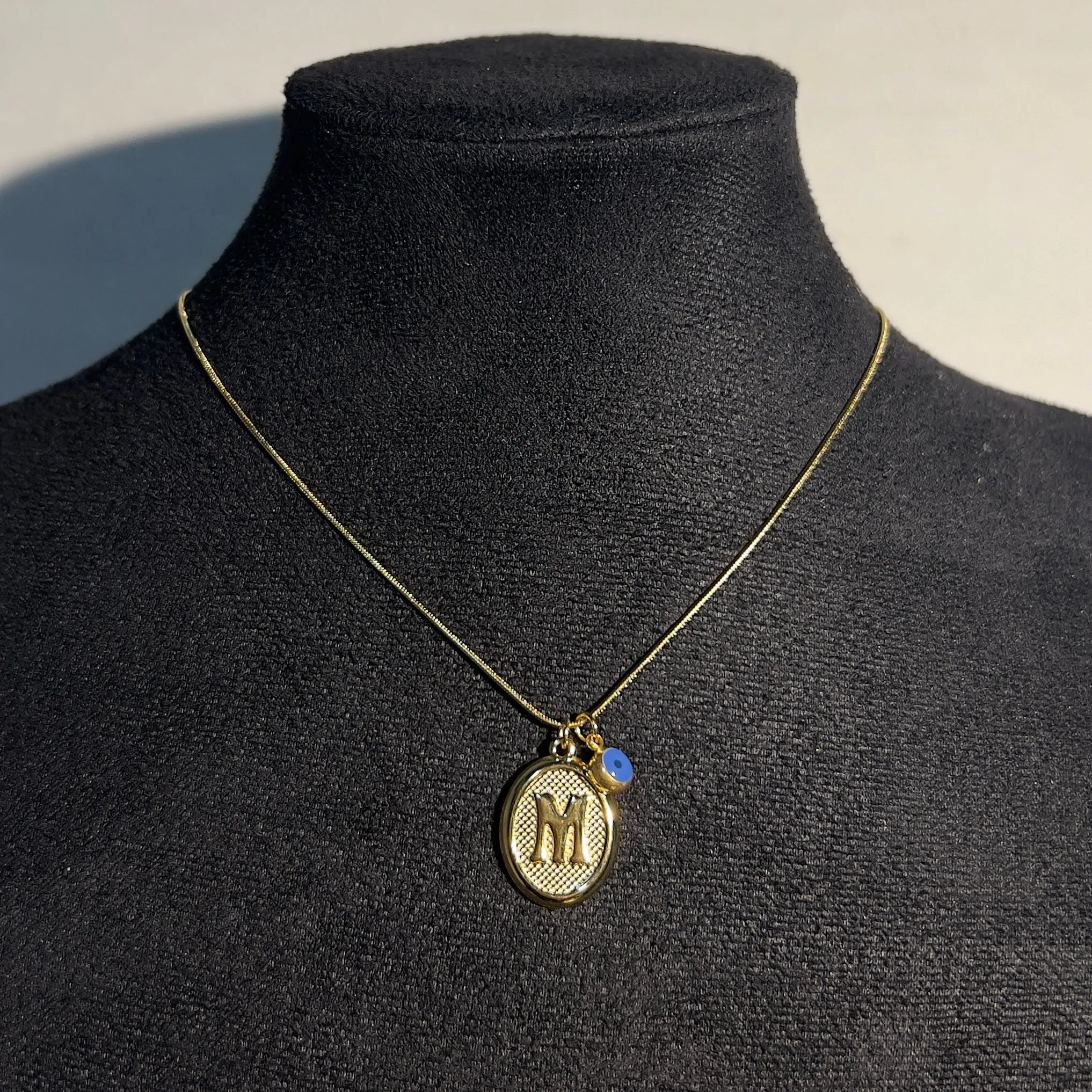 Initial necklace