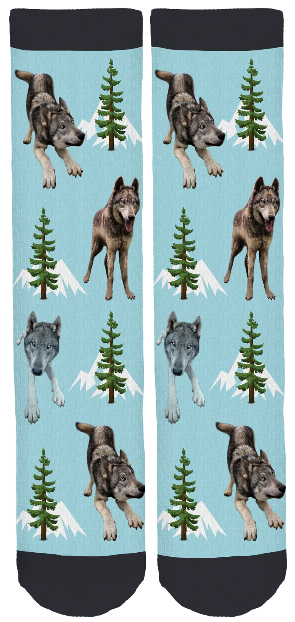 Ivar the Wolfdog Crew Socks