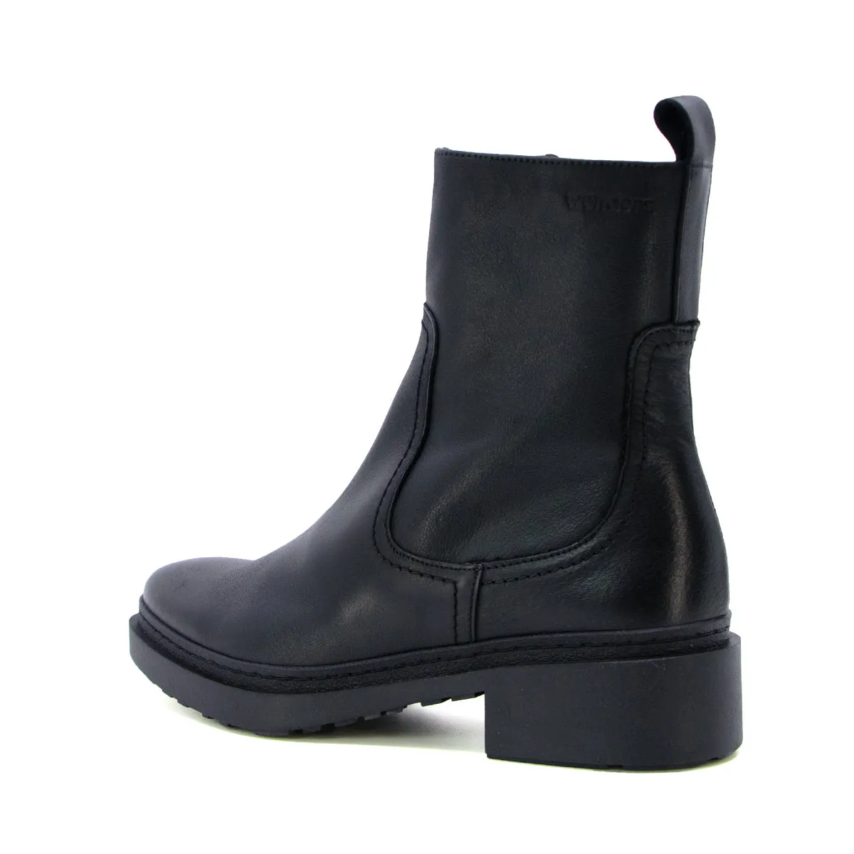 Kari Black Soft Engineer Boots