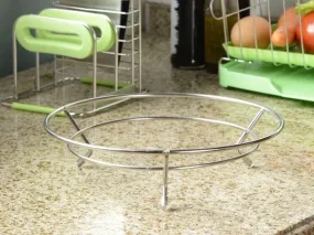 Kitchen 9" Wok Stand Pot Holder Rack Cooling Rack Metal