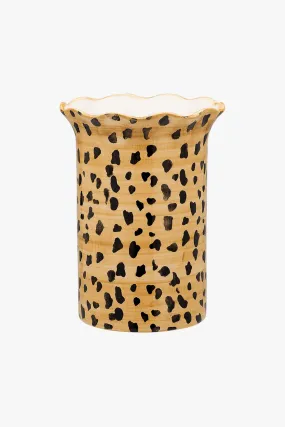 Leopard Vase