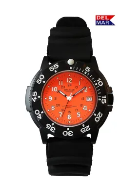 Men's Sand Key Dive 200 M Orange Face & Black Strap #50510