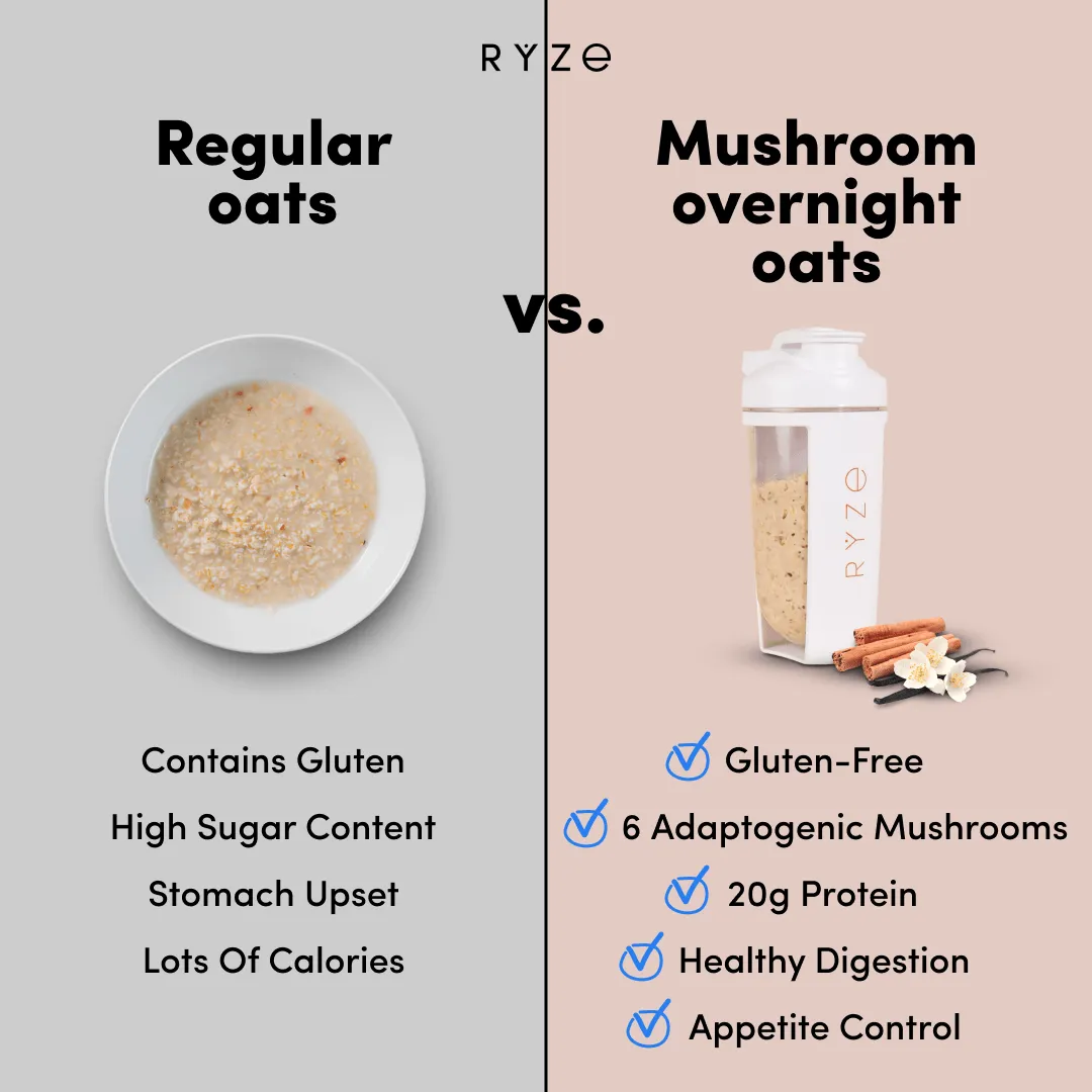 Mushroom Overnight Oats Pack (14 Servings)