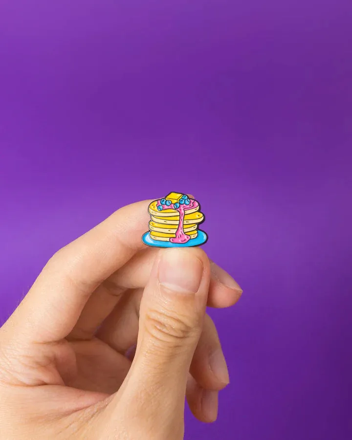 Pancake — enamel pin