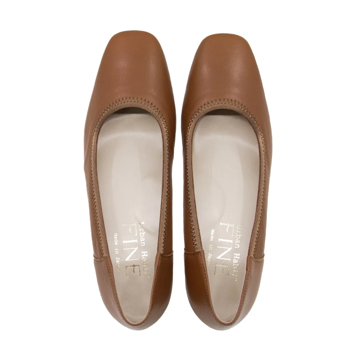 Pitta Soft Light Brown Balanced Heel