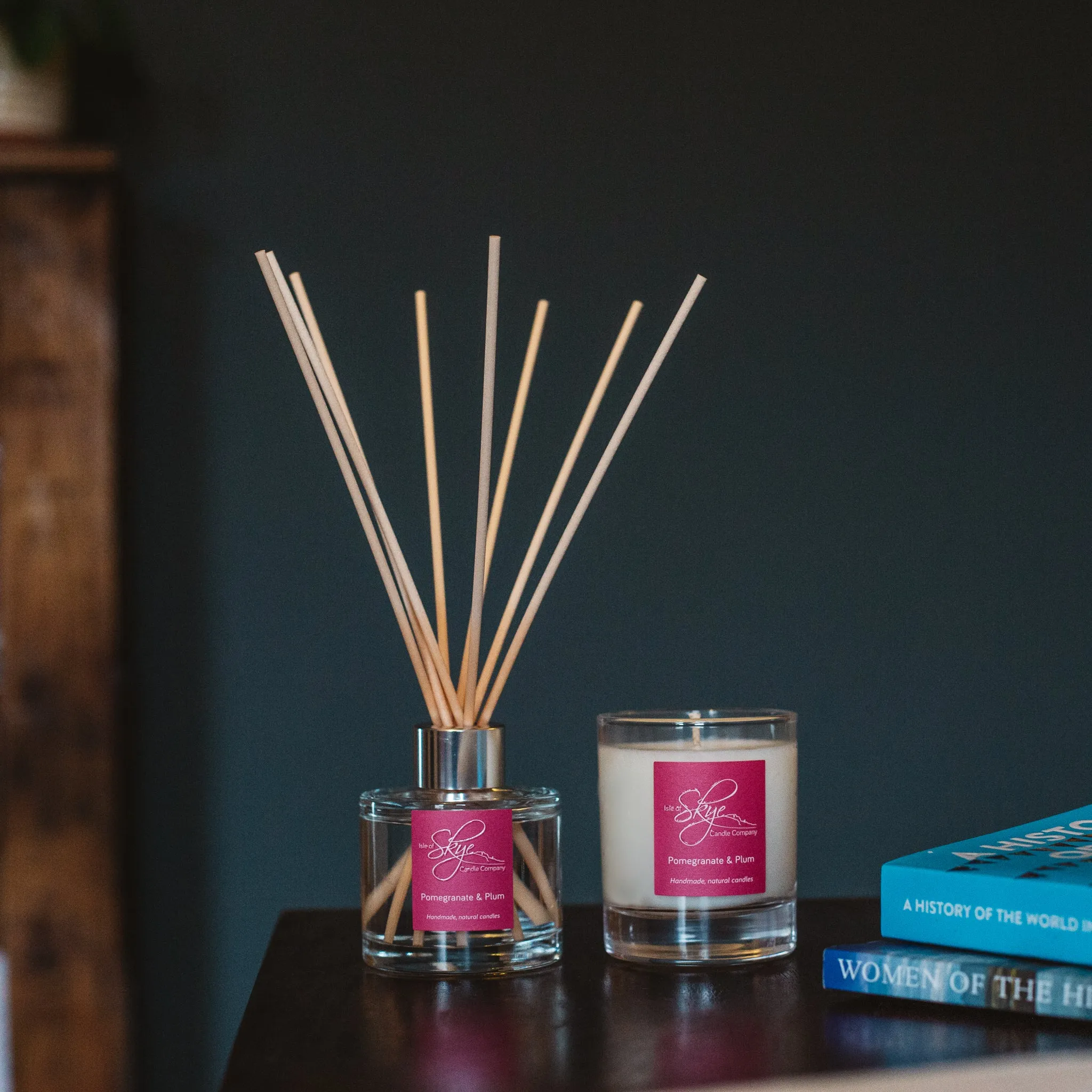 Pomegranate & Plum Reed Diffuser Bundle