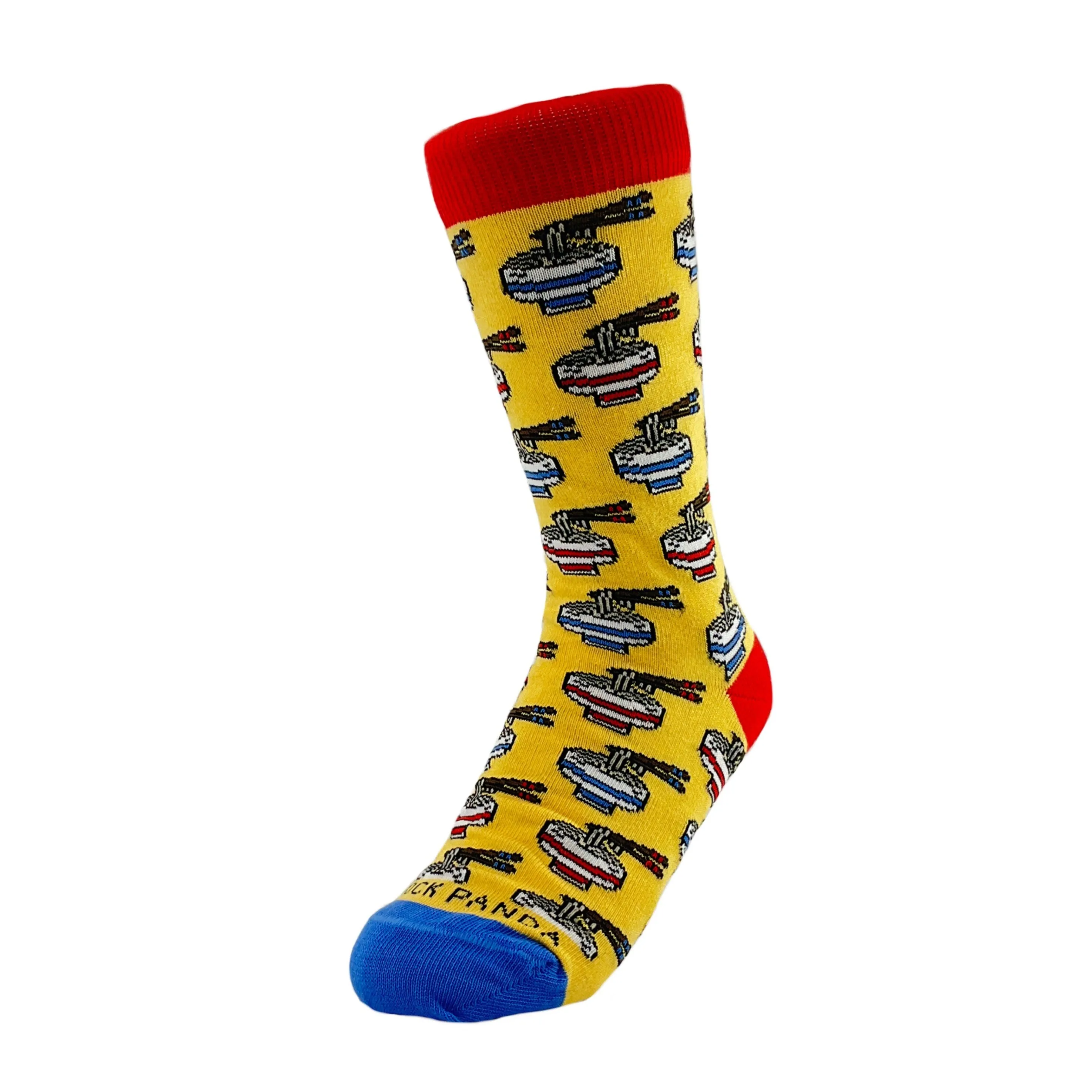 Ramen Socks from the Sock Panda (Adult Small -  Shoe Sizes 2-5)