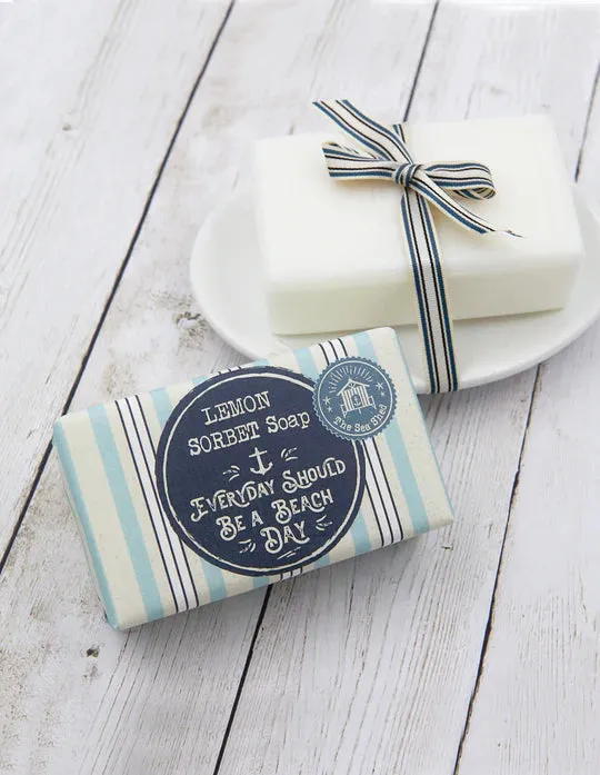 Seaside Soap Lemon Sorbet By The Sea Shed