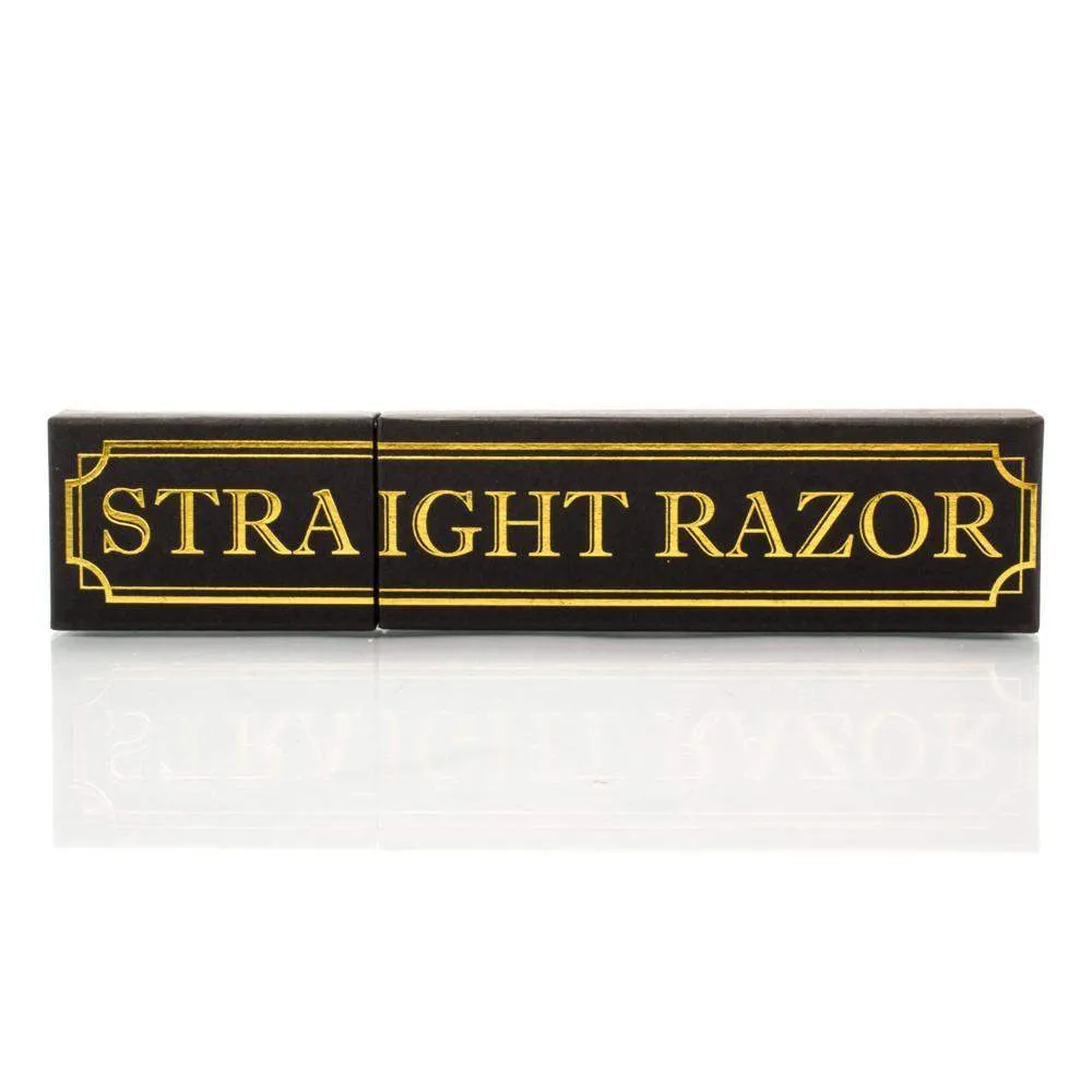 Shave Ready Gold Dollar Straight Razor With Premium Shave Kit