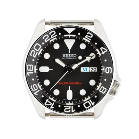 SKX007/SRPD Ceramic Bezel Insert: GMT style Black/White