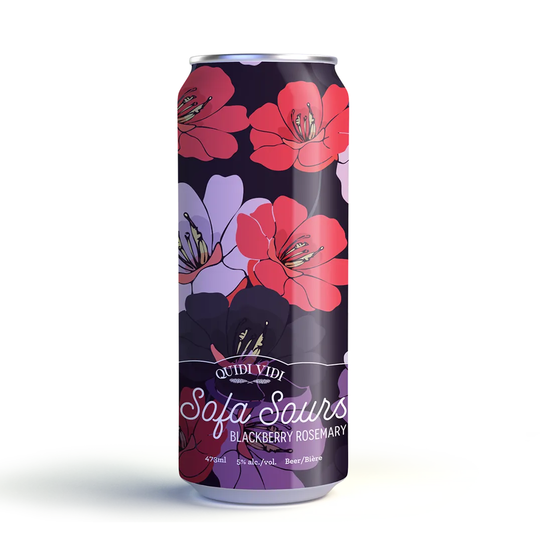 Sofa Sour - Blackberry Rosemary 473ml Can ( Canadian Shipping )