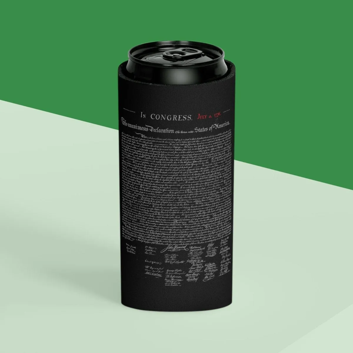 The Declaration Can Cooler