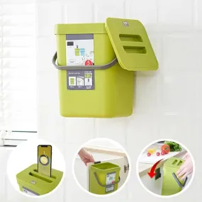 Upgraded 2020 Wall-Mounted Trash Bin